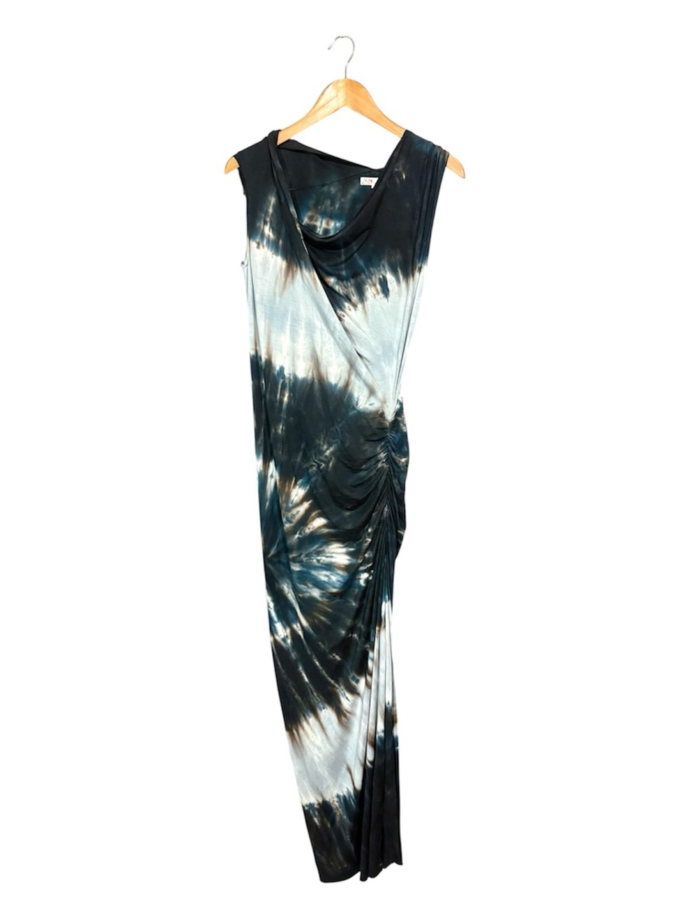 MIJO by Michelle Jonas Sleeveless Tie-Dye Cowl Neck Maxi Dress